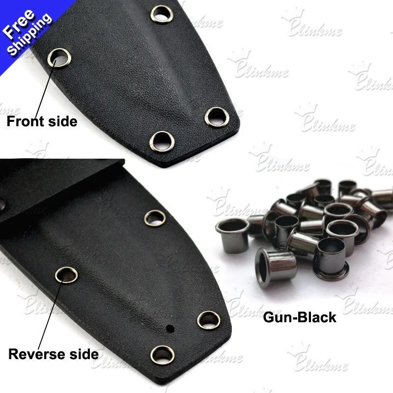 100 шт. № 8 1/4 &quotпистолет черный кобура Kydex из чистой меди ножны для ножа с