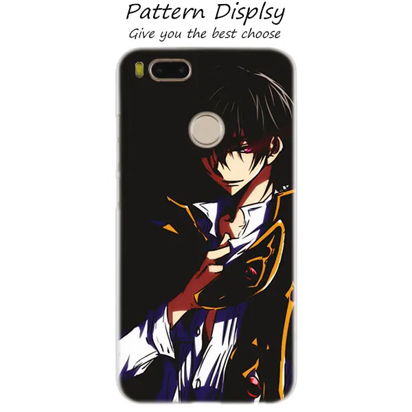 013 MLLSE аниме код Geass Lelouch чехол для Xiaomi mi Play Pocophone F1 8 A1 A2 Lite 6 6Plus mi x 3 2S красный mi Note 4x5 6 S2 горячая распродажа - Цвет: 013