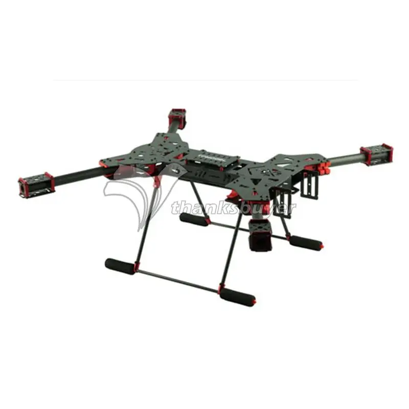 

H4 1.6MM 680MM Folding Carbon Fiber Quadcopter with 3K Landing Gear