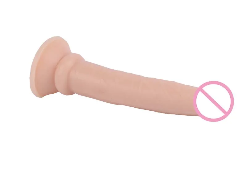 Маленький размер 7 68 дюймов мягкие фаллоимитаторы искусственный имитирующий