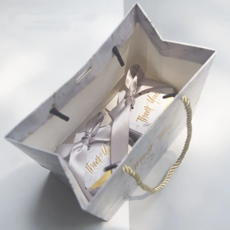 Новинка 2018 креативные коробки для конфет в мраморном стиле подарочные пакеты