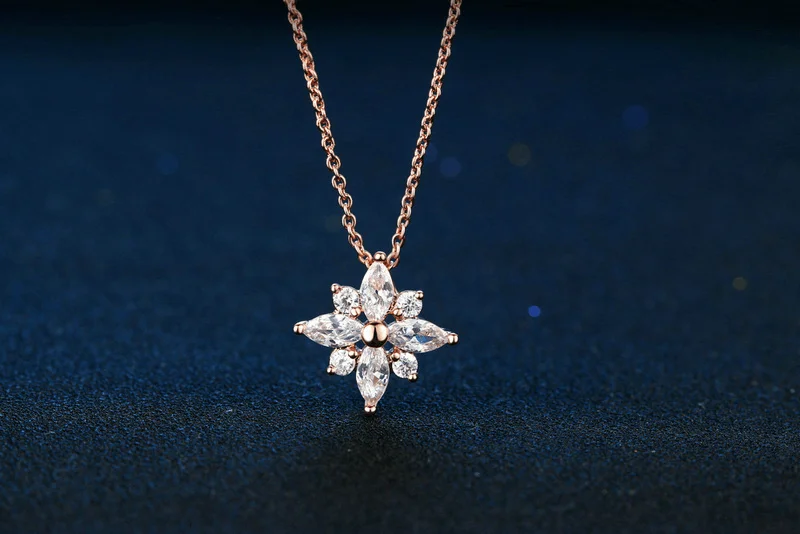 Преувеличены звезды cz алмаза пролоёили старинный ожерелье имитация gemstone образный подвески элегантные свадебные украшения для женщин dfn400 кулон подвески кулоны подвеска колье ожерелье цепочка распродажа мода