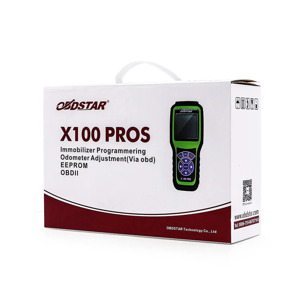 Автомобильный программатор OBDStar X 100 Pros C D E OBD2 + инструмент для коррекции одометра