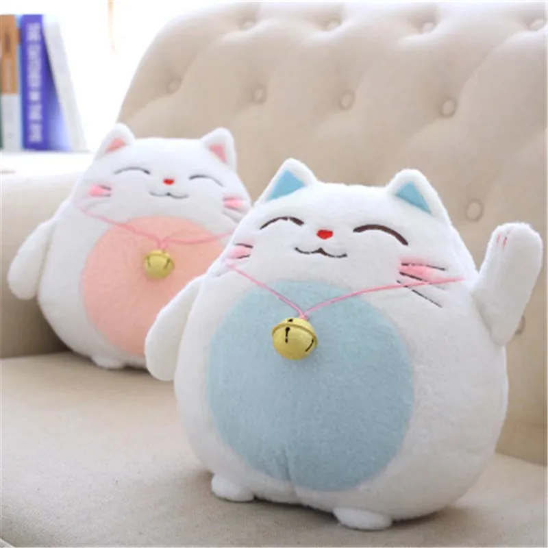 Stuffed &amp plush animals cute fairytale charcoal lucky cat figurine cartoon panda car tsoft and comfortable popular toys | Игрушки и