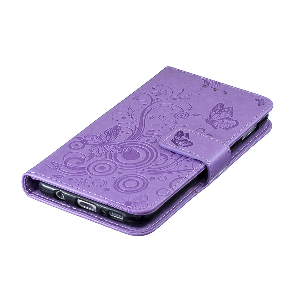 Чехол с подставкой и бабочкой для Samsung Galaxy Amp Prime 3 J337 J330 J510 J530 J730 J415 J610 J400 J600 A600 A520