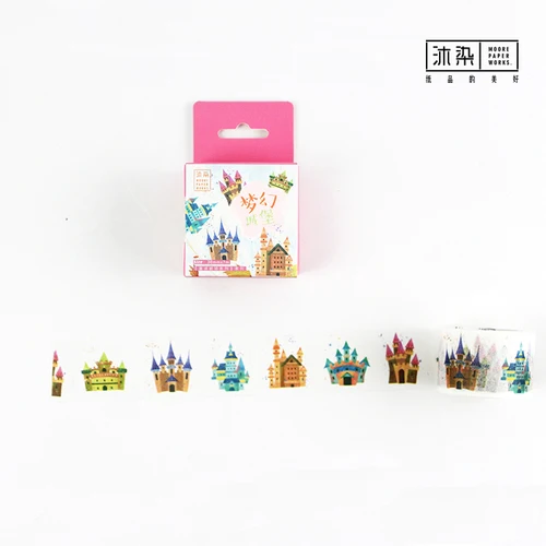 M 3.0cm 1 рулон/набор японский васи лента мультфильм милый декоративный маскирующий скотч 7 м для DIY альбом дневник планировщик пуля школьный журнал поставки - Цвет: M 3.0cm