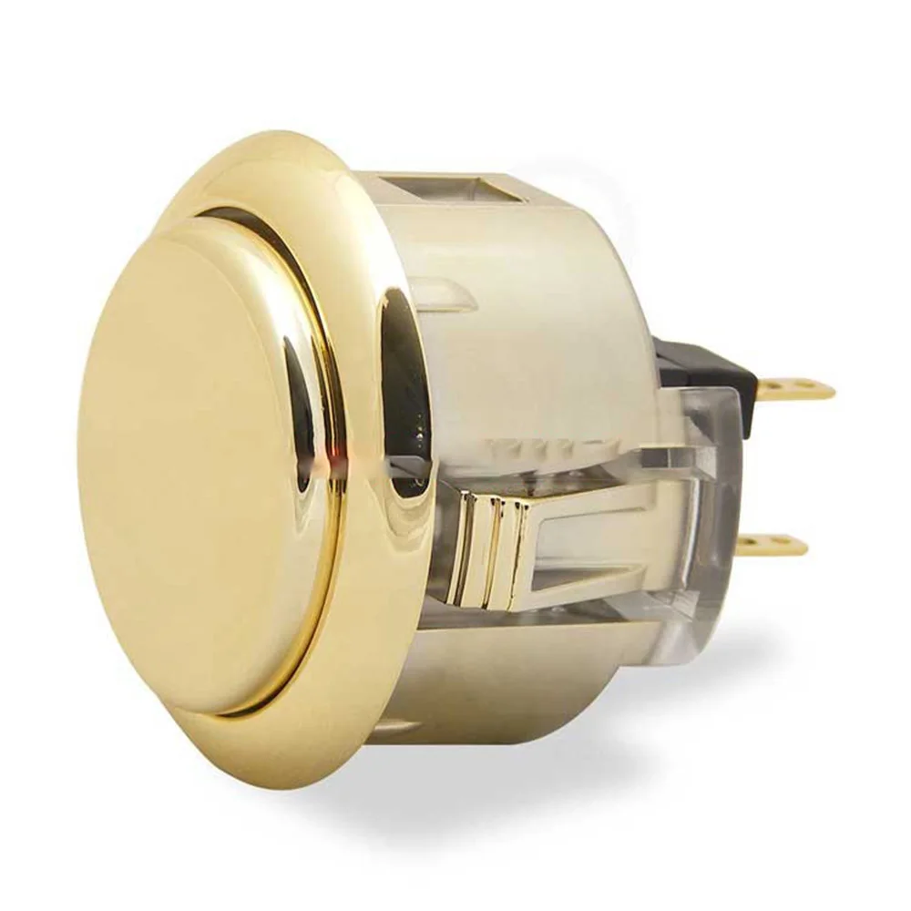 8 шт./лот SANWA OBSF 30/24 золото/серебро/Обсидиан кнопка для USB MAME контроллера аркадный