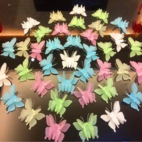 wall stickers butterfly novelty noctilucent luminous plastic sticker ceiling decal home wallstickers voor kinderkamer 601
