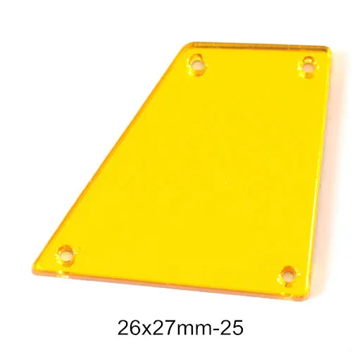 26x27mm-P25 50 шт золотые акриловые пришивные стразы с плоской задней стороной зеркальные акриловые золотые Пришивные из стразов для одежды аксессуары B7066 - Цвет: 26x27mm-P25
