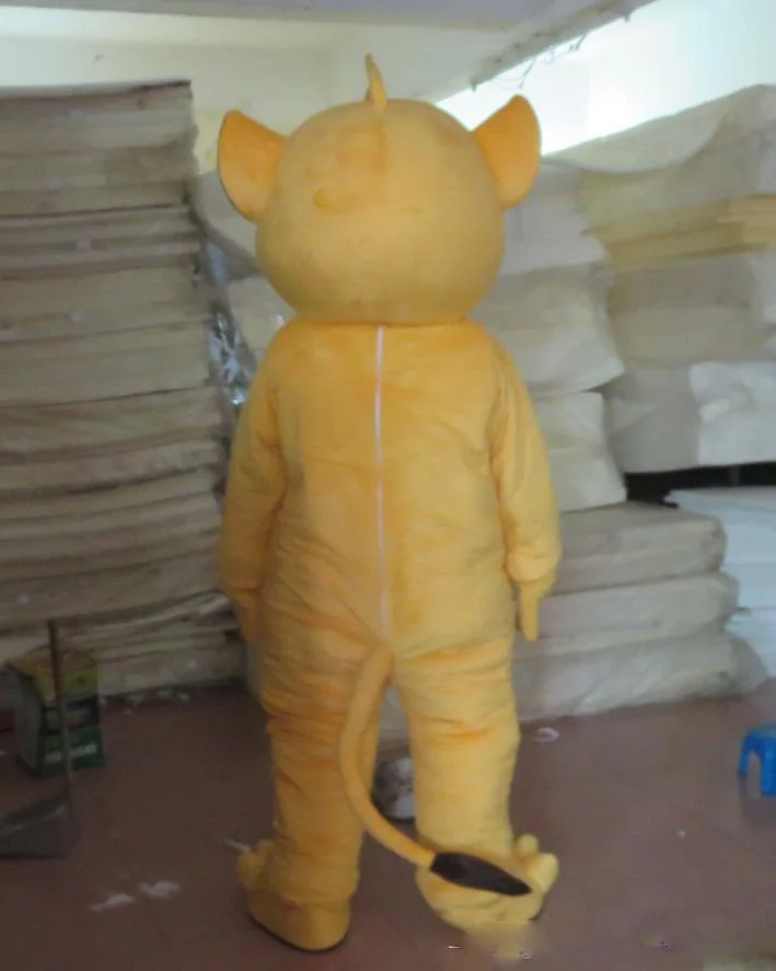 

hot sale the lion mascot little cartoon simba lion mascot costume for adult to wear for sale