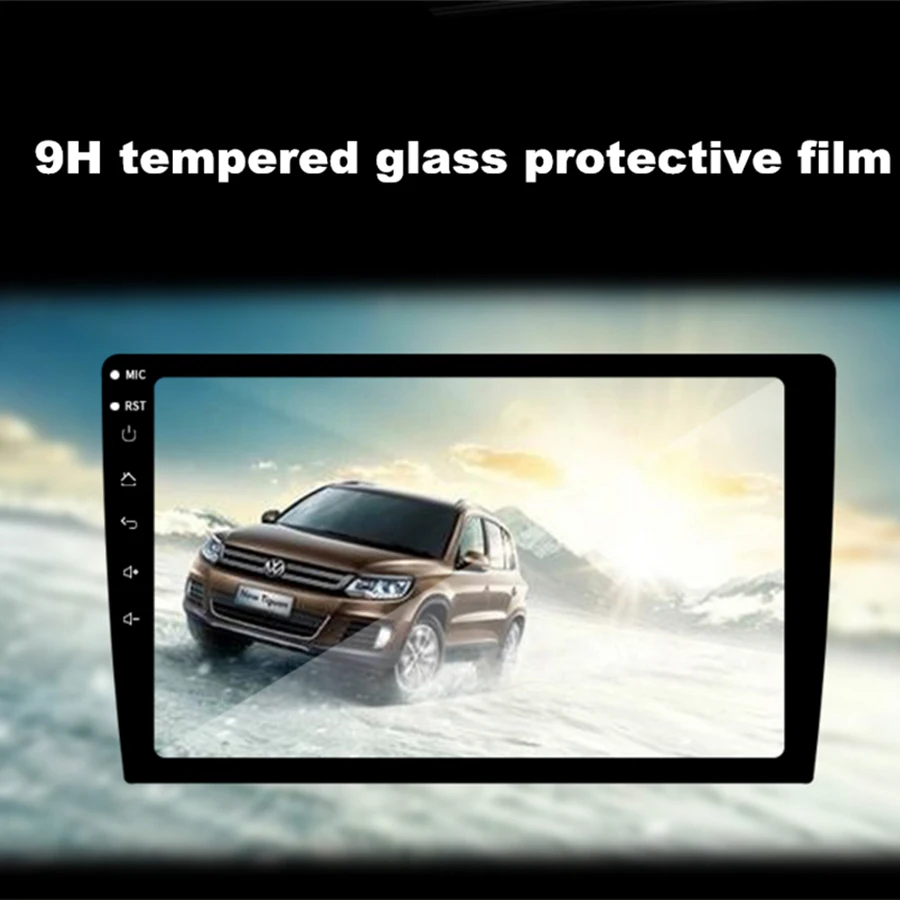 

Curved Navigation Screen Protector For 10.1 Inch Car Radio car DVD GPS Navigation Tempered Glass Protective Film Sticker