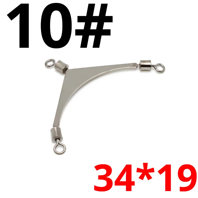 size 10 Amlucas 10 шт., поворотные разъемы для полюса, металлические крючки, рыболовные снасти, принадлежности для рыбалки, рыболовные крючки WE293 - Цвет: size 10