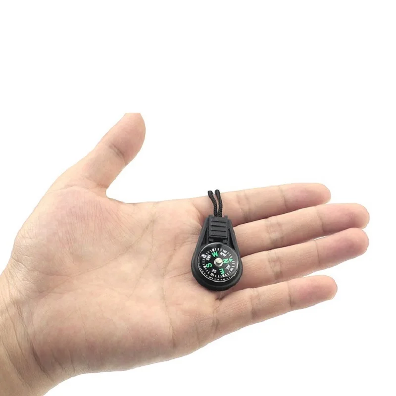 1 шт. уличный брелок для ключей мини-компас Спортивный Тактический Кемпинг походы