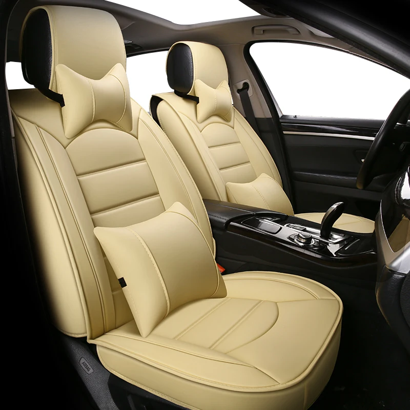 Высокое качество кожаные чехлы для сидений автомобиля Volvo S40 S60 S70 S80 S90 V40 V50 V60 V90 XC60 XC70 XC90 Four seasons подушки автомобиля стиль
