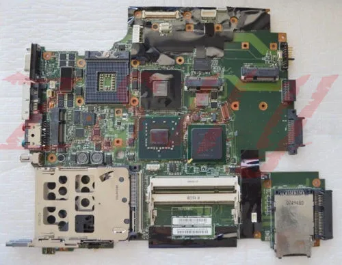 Материнская плата для ноутбука lenovo IBM thinkpad T61 15 4 дюйма 42W7876 44C3928 965PM ddr2 бесплатная