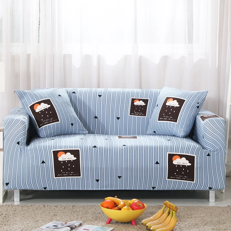 Морской волны протектор чехол на диван Slipcover мебель диване Крышка для дивана Чехлы для гостиной угловой диван крышка эластичный