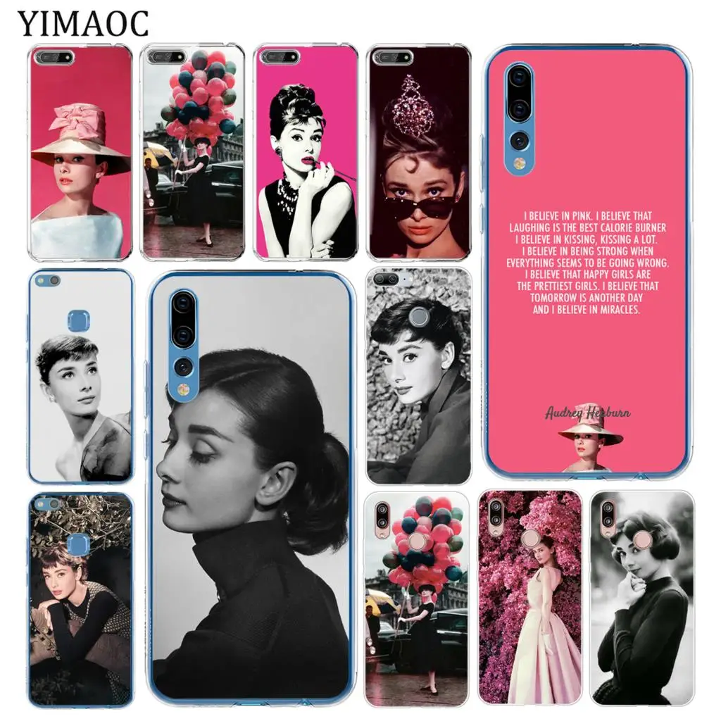 YIMAOC Одри Хепберн Мягкий ТПУ силиконовый чехол для телефона Huawei Mate 30 20 Pro 10 Lite Nova 5I 4