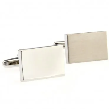 Прямоугольные металлические запонки 2 пары Бесплатная доставка Акция | Украшения