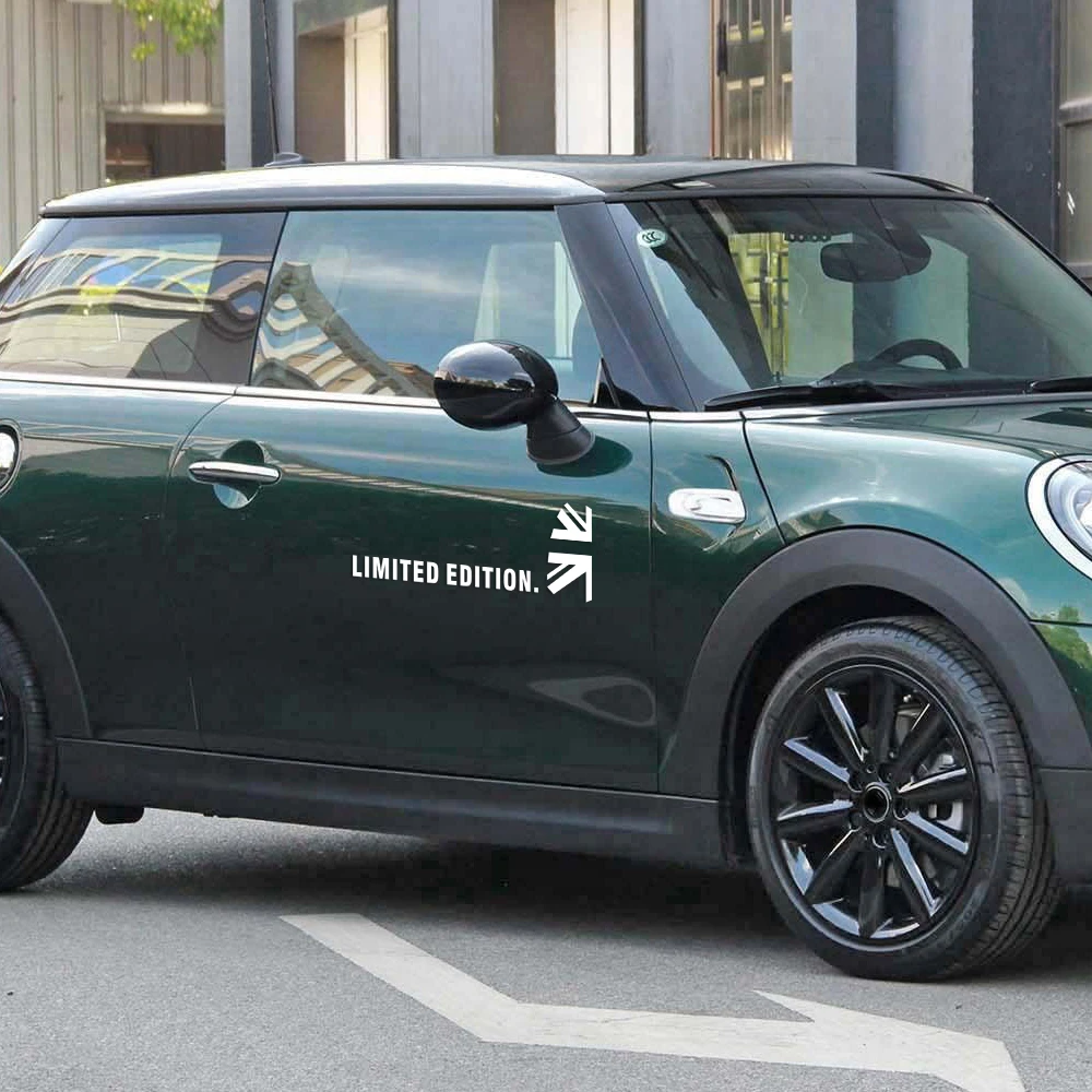 Юнион Джек украшения боковой двери тела наклейки Наклейка для Mini Cooper One JCW земляк Clubman Paceman r61 r60 r56 r53 f56 f60