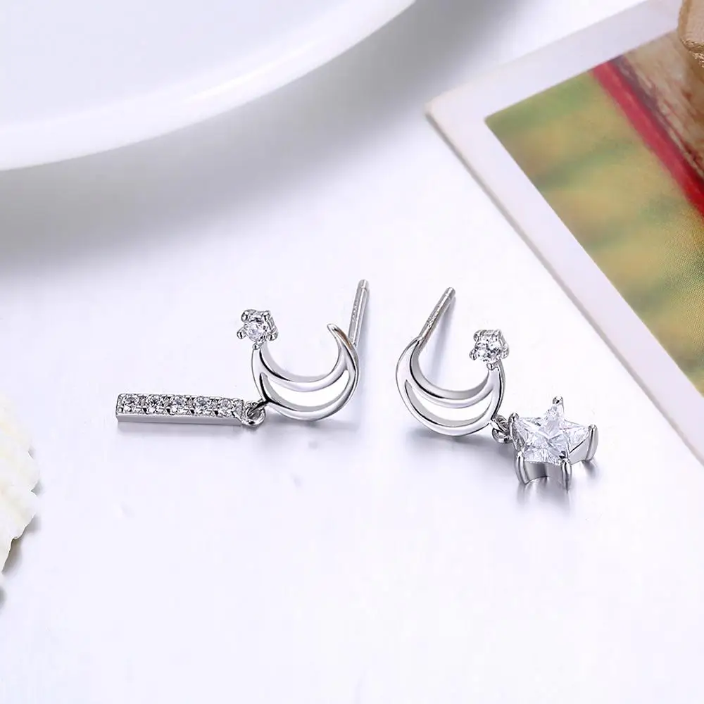 Серьги-подвески с кристаллами Swarovski серьги белого цвета | Украшения и аксессуары