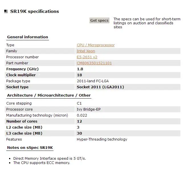 Процессор Intel Xeon E5-2651 V2 E5 2651 V2 процессор 1,8 LGA 2011 SR19K двенадцать ядер настольный процессор e5 2651V2 нормальной работы