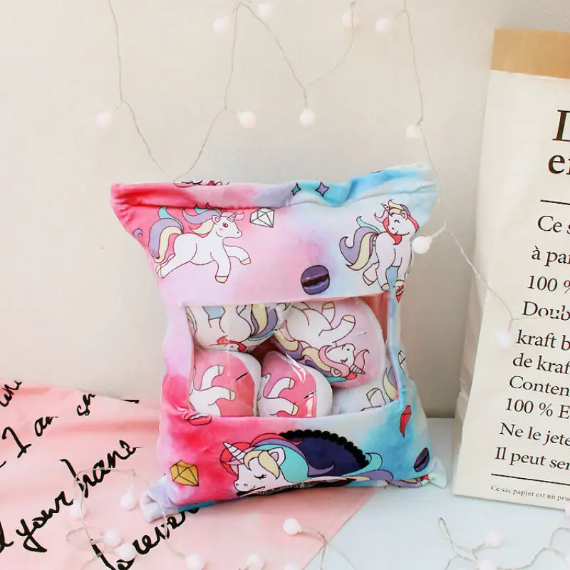 

A Packet Of Adorable Plush Unicorn Eggs Stuffed Animal Unicorn Plush Toys For Children