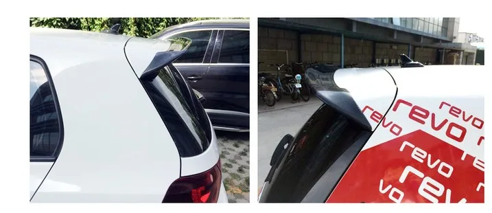 Углеродное волокно задний спойлер, пригодный для Volkswagen GOLF 6 MK6 GTI R20 REVOZPORT