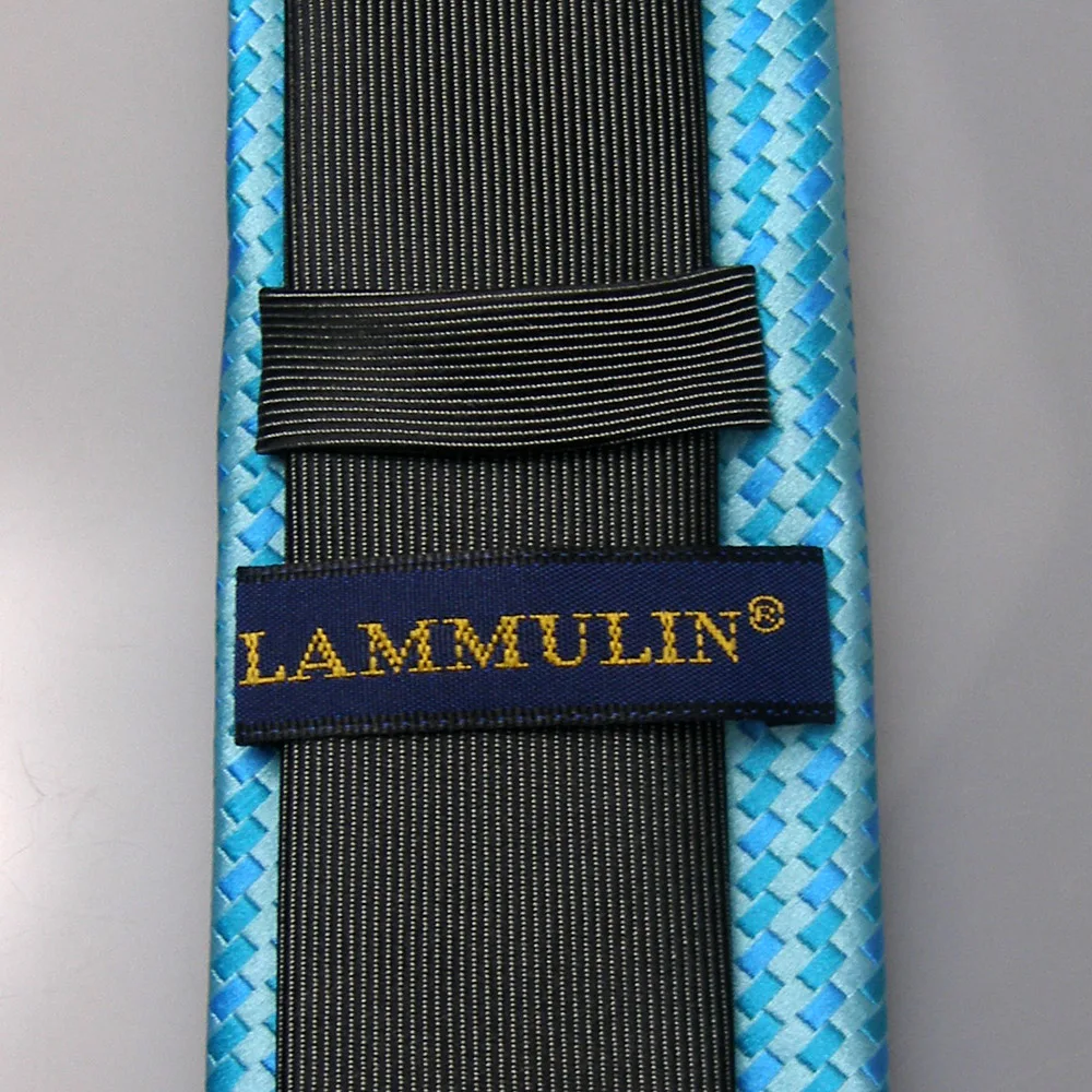 Мужские галстуки для костюма LAMMULIN модный серый галстук с контрастным