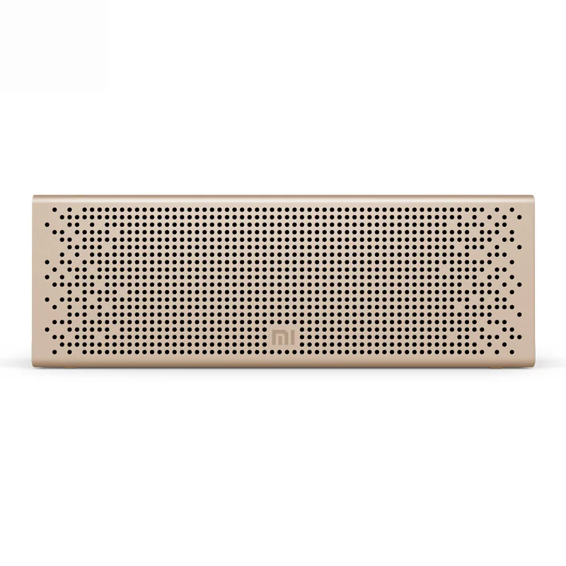 gold Оригинальная Xiaomi mi Bluetooth Колонка стерео Беспроводная mi ni портативная Bluetooth Колонка s Музыка MP3 плеер Поддержка громкой связи - Цвет: gold