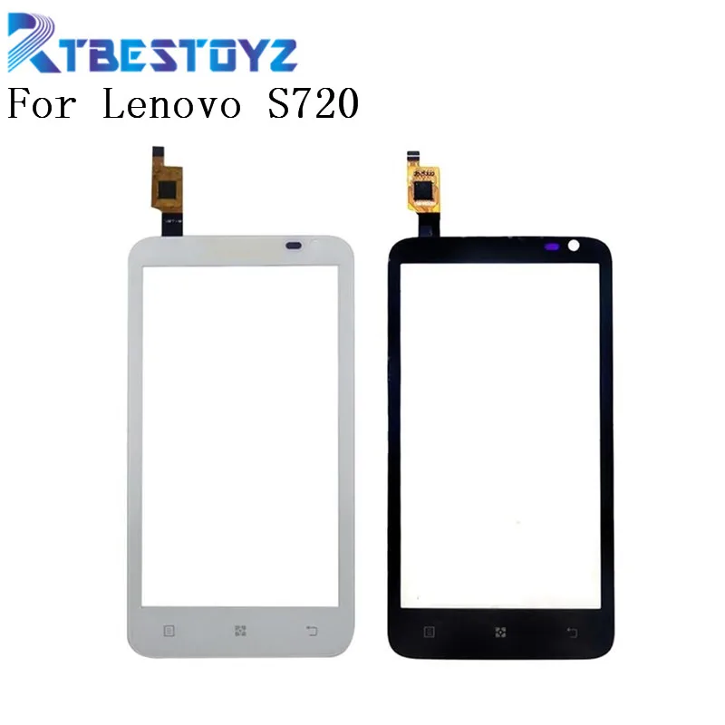 

RTBESTOYZ 4.5'' Touch Glass For Lenovo S720 Touch Screen Front Outer Glass Digitizer Panel Parts Sensor