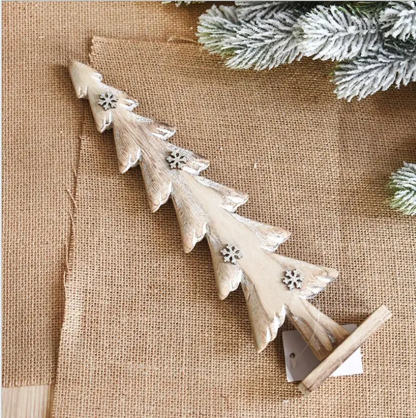 Рождественская елка Adornos Navidad деревянное Рождественское украшение для дома 2019 |