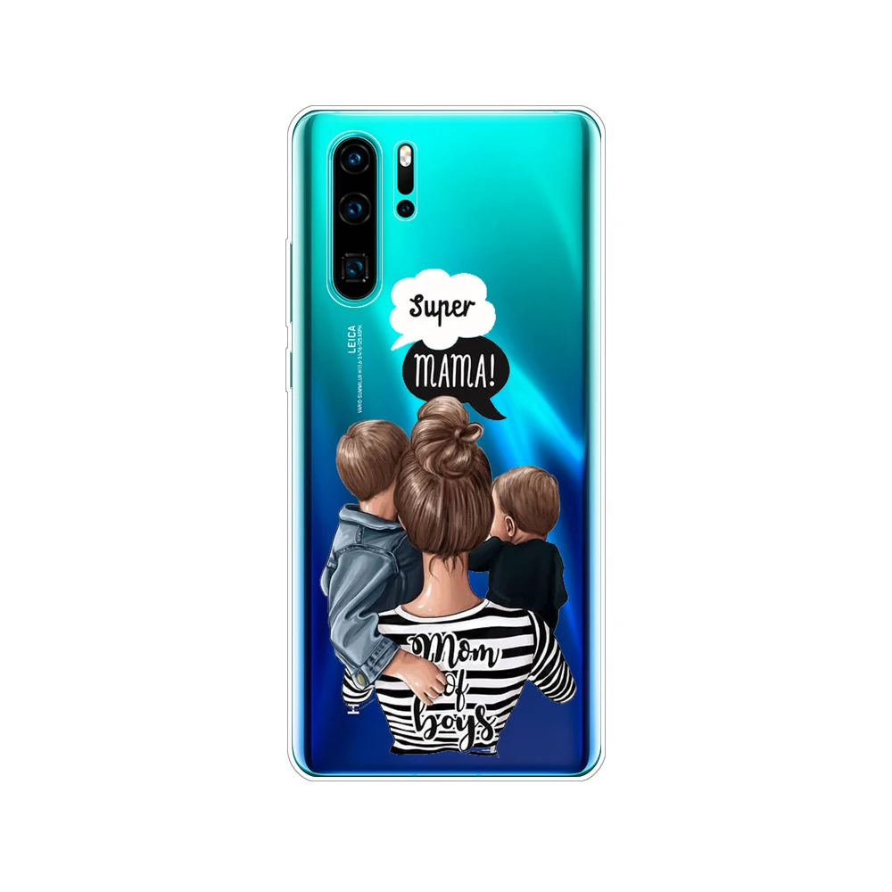 Чехол для Huawei P30 PRO LITE задняя крышка huawei mate 20 pro lite p smart 2019 plus мамы папы девочки |