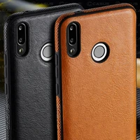for huawei p smart 2019 case luxury vintage leather case cover for huawei p smart 2019 shockproof case for huawei p smart 2019