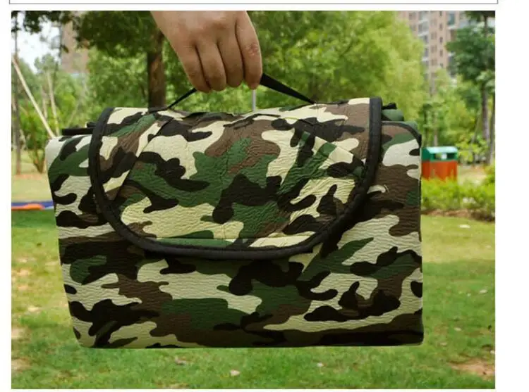 Открытый складной большой камуфляж Коврики брезент Кемпинг Пикник коврик