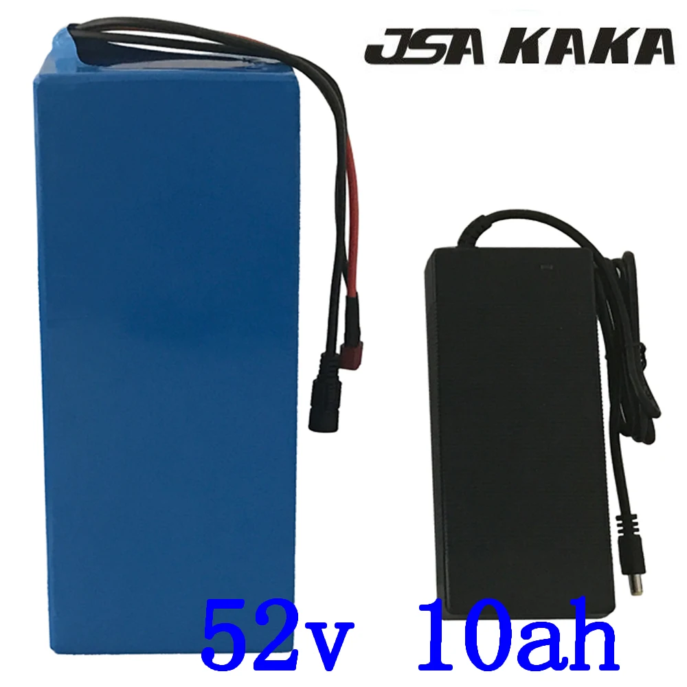 Литий ионный аккумулятор для электровелосипеда 52 в 8 А/ч 10 12 а/ч 13 48 В 500 Вт 750 1000 с