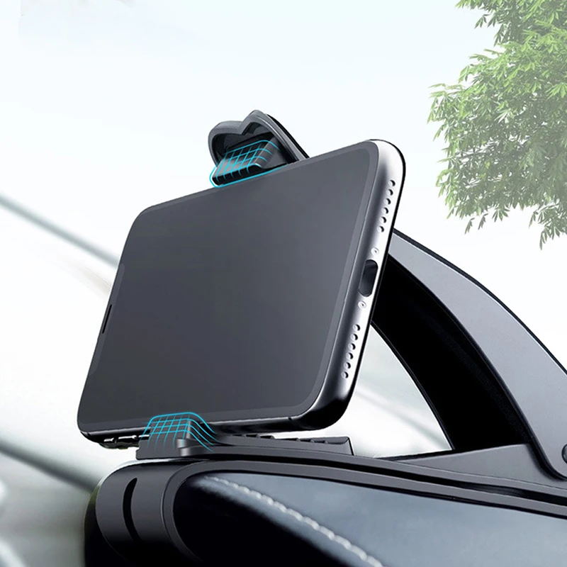Универсальный автомобильный держатель для телефона Регулируемый зажим