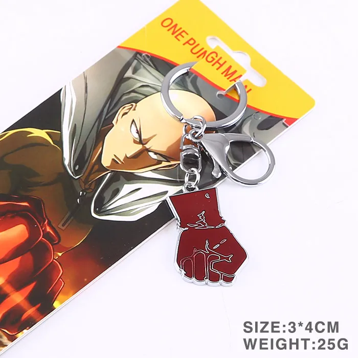 ONE PUNCH MAN Цепочки и ожерелья брелок Сайтама игрушки фигурная фигурка кукла