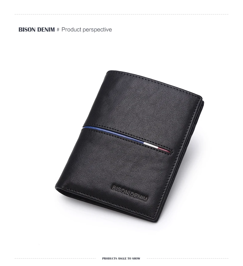 Бренд BISON DENIM, мужская кожаная сумка-клатч из натуральной кожи, деловая Повседневная вместительная сумка, мужской кошелек из воловьей кожи