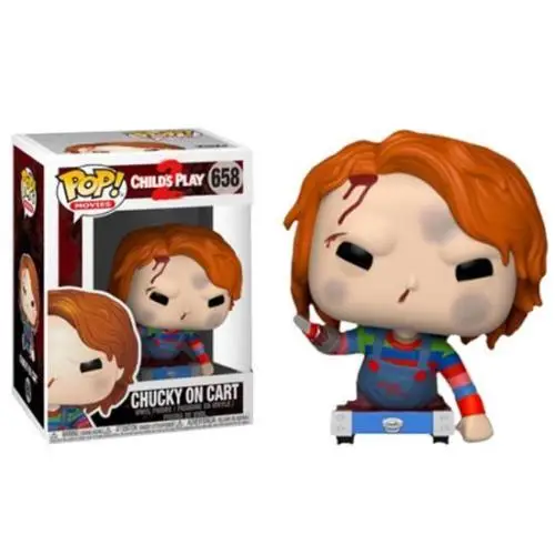 Funko pop детская игровая игрушка Чаки на тележке фигурки Куклы для детей - Цвет: 658