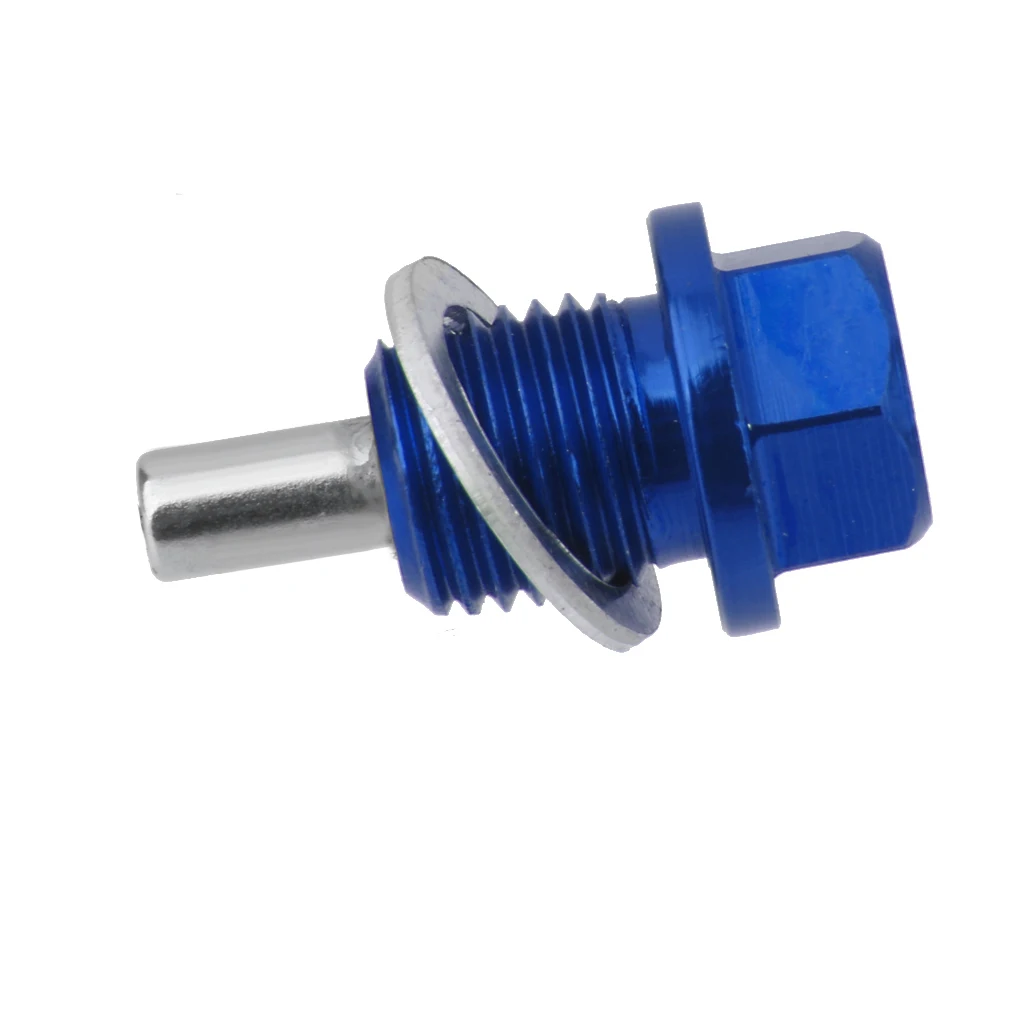 Магнитная дренажная масляная пробка M14X1.5mm для Acura AUDI Dodge Ford Mazda Toyota Blue невероятно