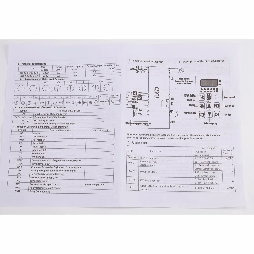 2.2kw инвертор 220 В 2.2kw VFD частотно-регулируемый привод VFD инвертор 400 Гц 10A частотно-регулируемым приводом инвертор 1HP Вход 3HP преобразователь частоты
