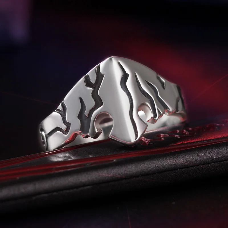 Аниме мультфильм судьба/Grand заказ Black Saber Alter кольцо 925 серебряный Сабер Косплей