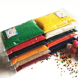 5000 шт. 2,5-3,0 мм кристалл почвы шарики из гидрогеля форма водные бусины гель выращивание Бусы Желе свадебные декоративные цветы домашний декор