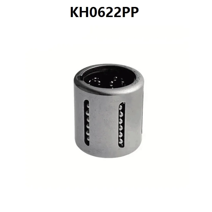 

100pcs/lot KH0622PP 6mm mini linear ball bearings pressing linear bushing cnc router 6*12*22mm KH PP
