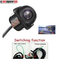 koorinwoo ccd 170 degree car rear view camera front form camera switching reversing backup vehicle camera parking accossories