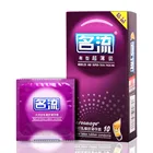 Супер тонкие презервативы Mingliu 10 шт.лот, натуральный латекс Kondom, натуральный цветочный аромат, рукав для пениса, безопасный противозачаточный инструмент для мужчин
