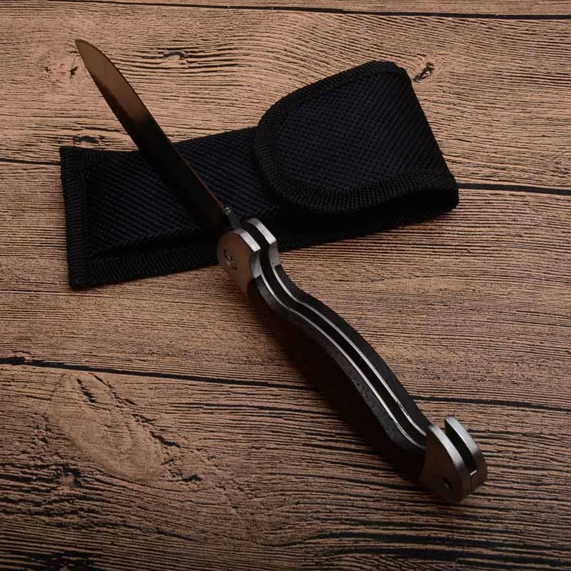 21 см(8,5 '') Тактический складной нож с цветной деревянной ручкой Duanda blade походные карманные ножи для выживания Инструменты для охоты на открытом воздухе ножи