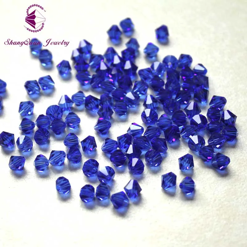 Австрийские двухконусные Хрустальные Бусины 400 шт. 6 мм свободные бусины для