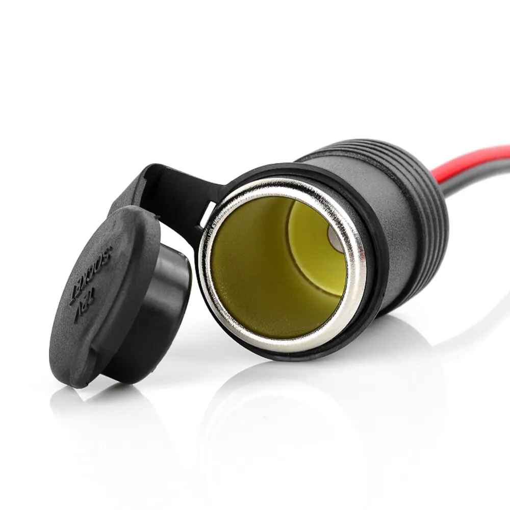 Автомобильный прикуриватель 12 в розетка удлинитель с кольцевой клеммой