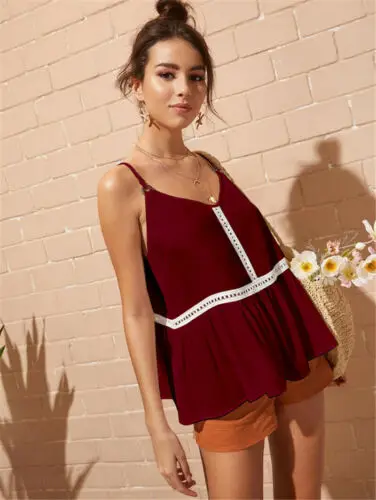Женская туника на бретельках с треугольным вырезом без рукавов черная белая